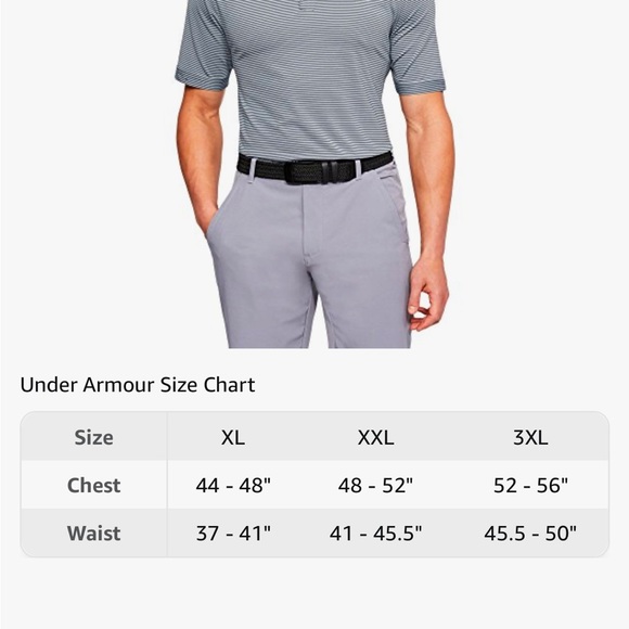 Under Armour Men's Performance Polo Size 4X EUC - Picture 3 of 4